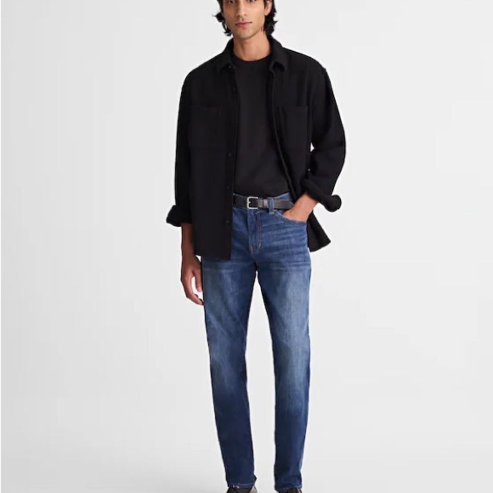 Madewell Mens Athletic Slim Jeans: COOLMAX® Denim Edition